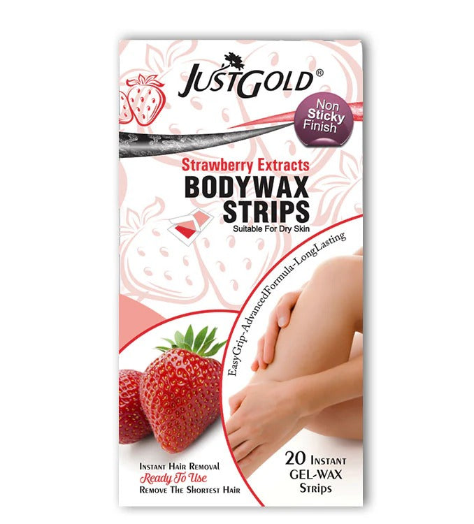 Body Wax Strips - Strawberry Extracts