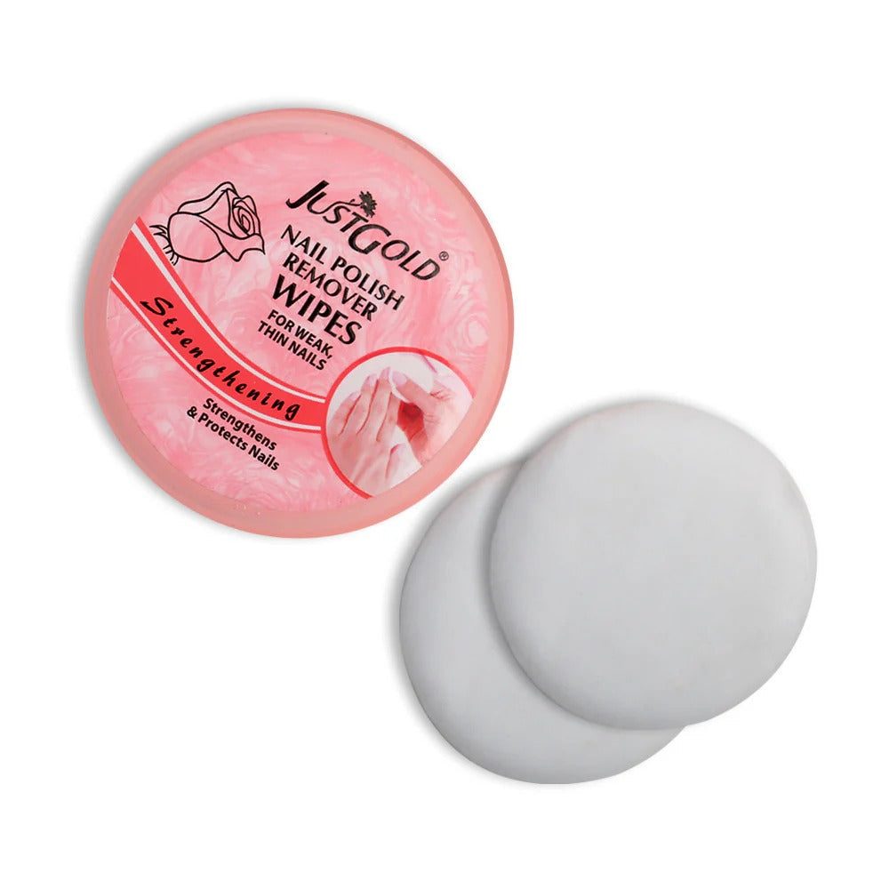 Nail Polish Remover Wipes - Strengthening