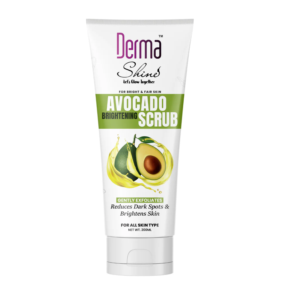 Derma Shine Avocado Brightening Scrub