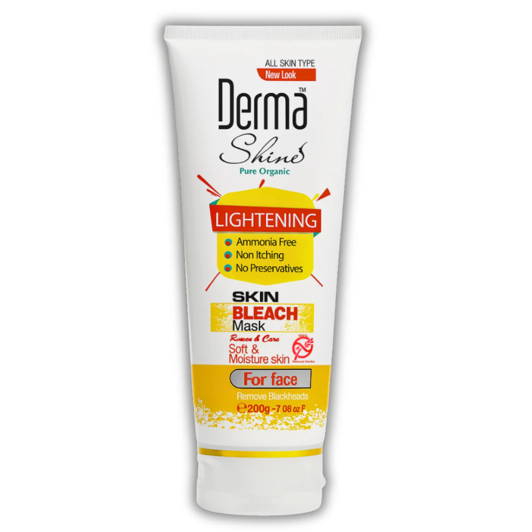 Derma Shine Skin Lightening Face Bleach Mask