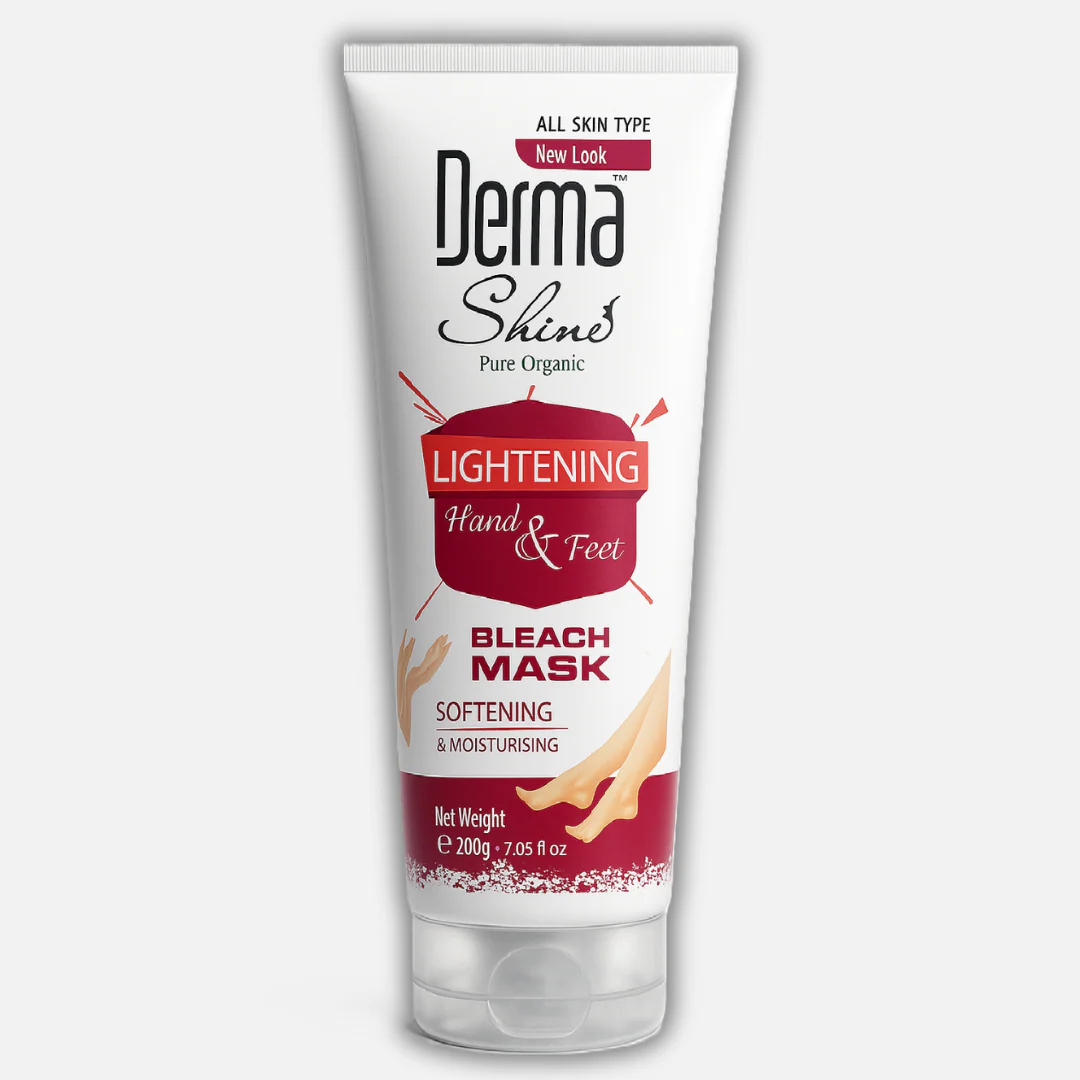 Derma Shine Hand and Feet Lightening Bleach Mask