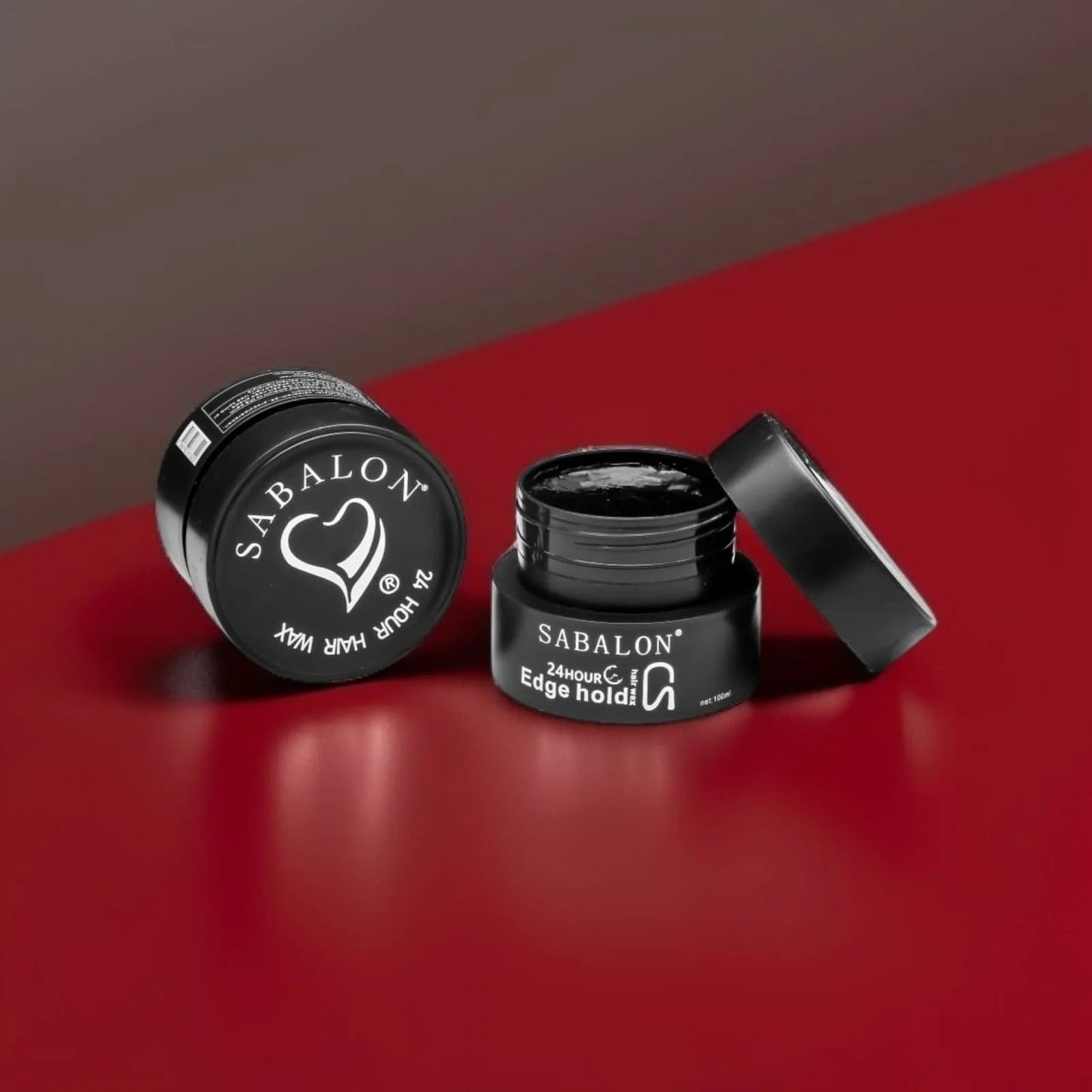 Sabalon 24 Hours Edge Hold Black Hair Wax Gel- 100 ml