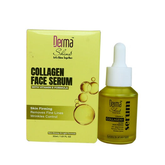 Derma Shine Collagen Face Serum With Vitamin E Formula 30ml