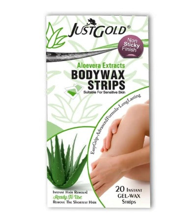 Body Wax Strips - Aloevera Extracts