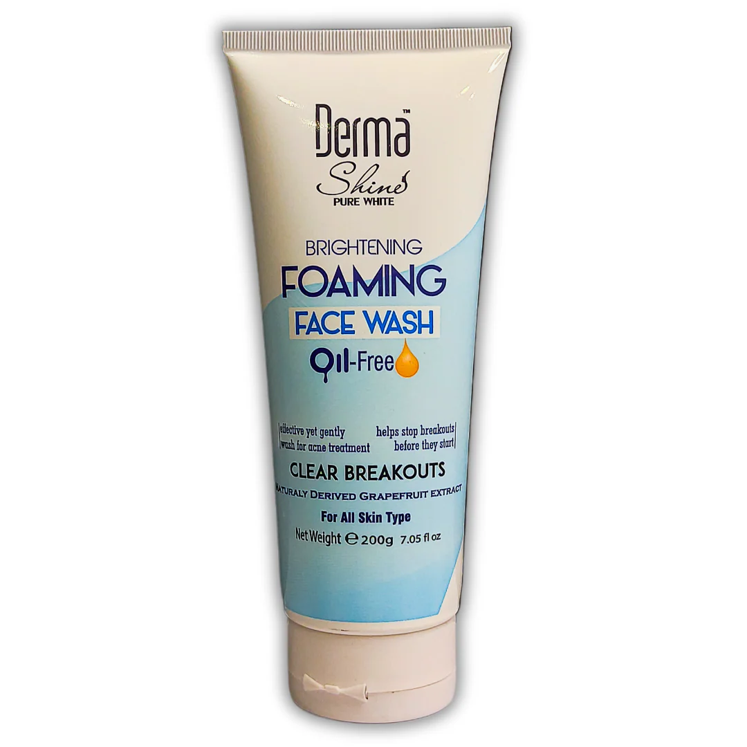 Derma Shine Oil Free Foaming Face Wash