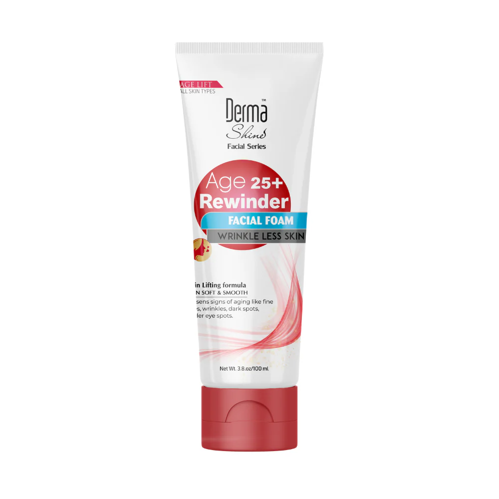 Derma Shine Age Rewinder 25+ Anti-Wrinkle Face Wash