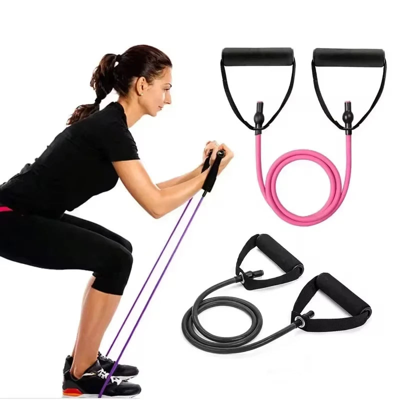 3 Levels Resistance Yoga Pull Rope Bands Handles