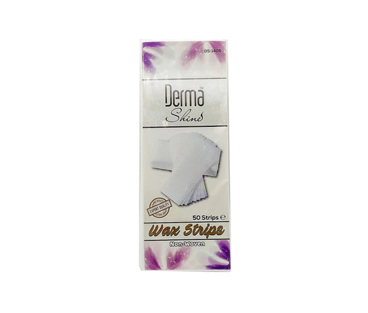 Derma Shine Wax Strips - Non-Woven - 50 Strips Pack