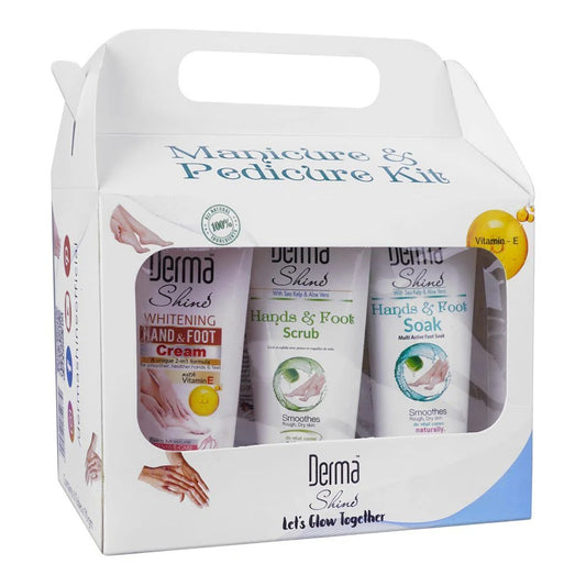 Derma Shine - Manicure & Pedicure Kit - Pack of 6 - 70ml